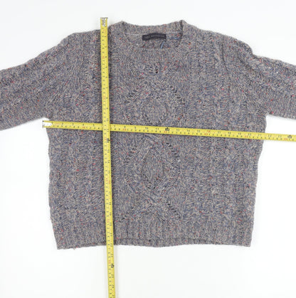 Womens UK Size 14 Marks and Spencer Purple Pullover Jumper