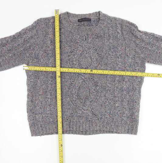 Womens UK Size 14 Marks and Spencer Purple Pullover Jumper