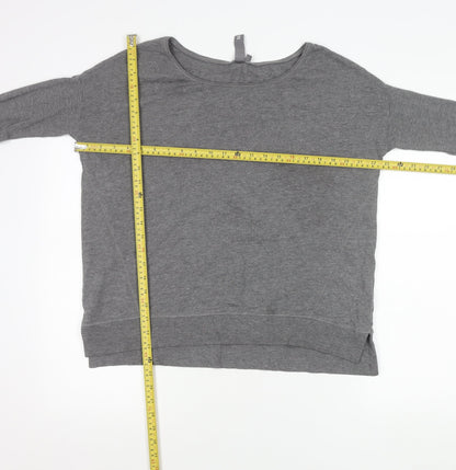 Sweaty Betty Women’s Grey XS Pullover Sweatshirt Modal Cotton Blend