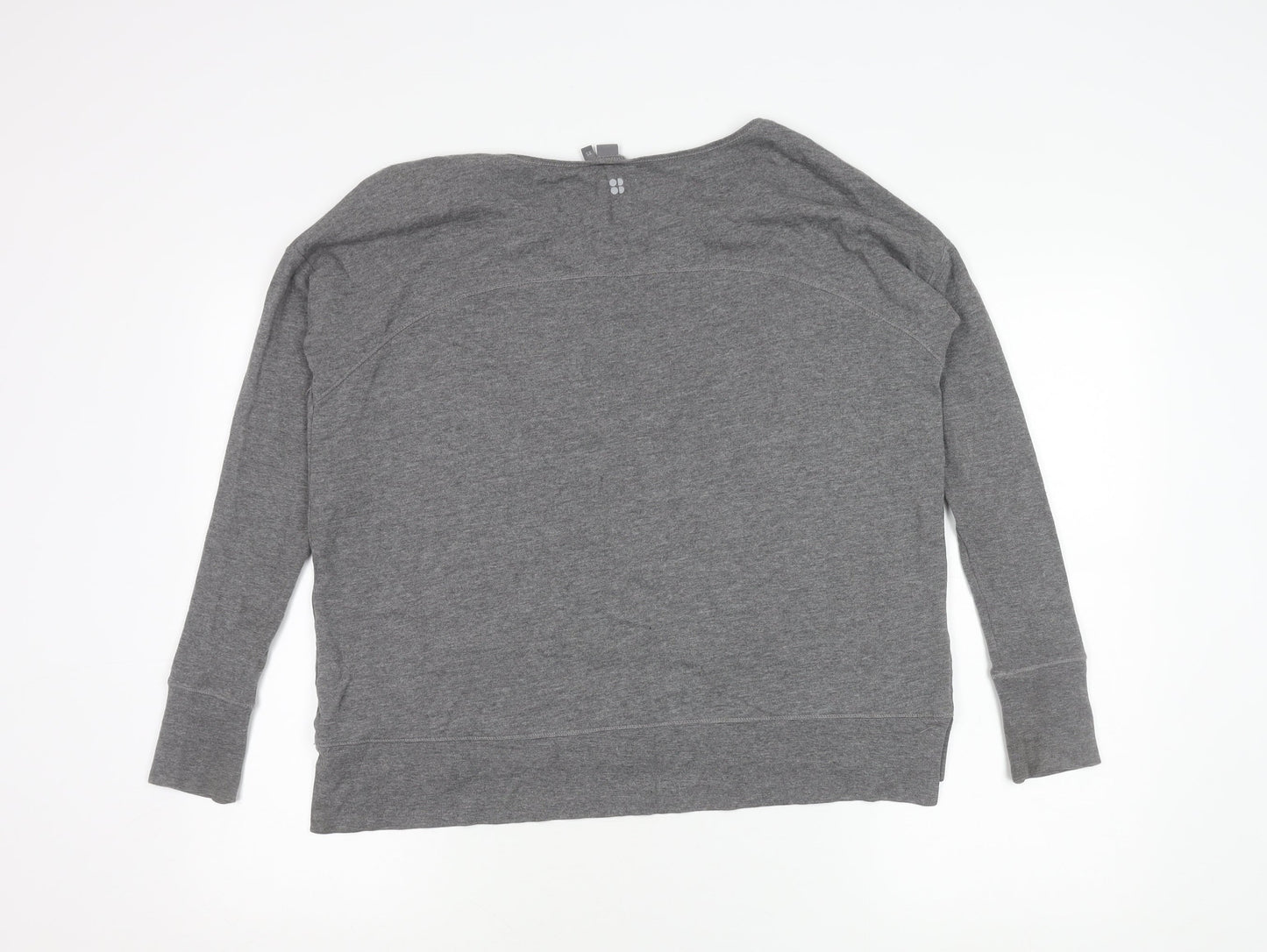 Sweaty Betty Women’s Grey XS Pullover Sweatshirt Modal Cotton Blend