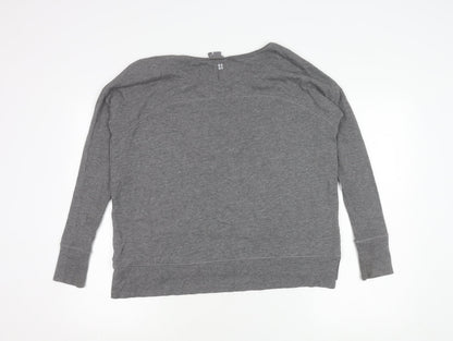 Sweaty Betty Women’s Grey XS Pullover Sweatshirt Modal Cotton Blend
