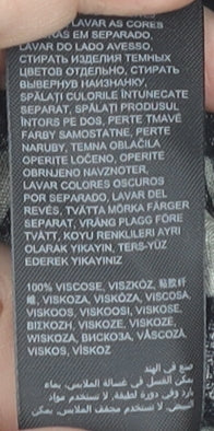 Simply Be Womens Plus Size 20 Black Grey Wide-Leg Trousers