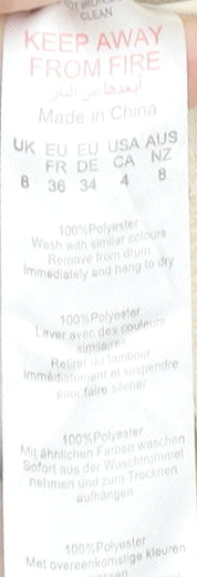 Boohoo Women’s Beige Off Shoulder Bodycon Mini Dress UK 8