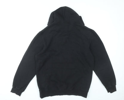 Mens UK Size M H&M Black Pullover Hoodie