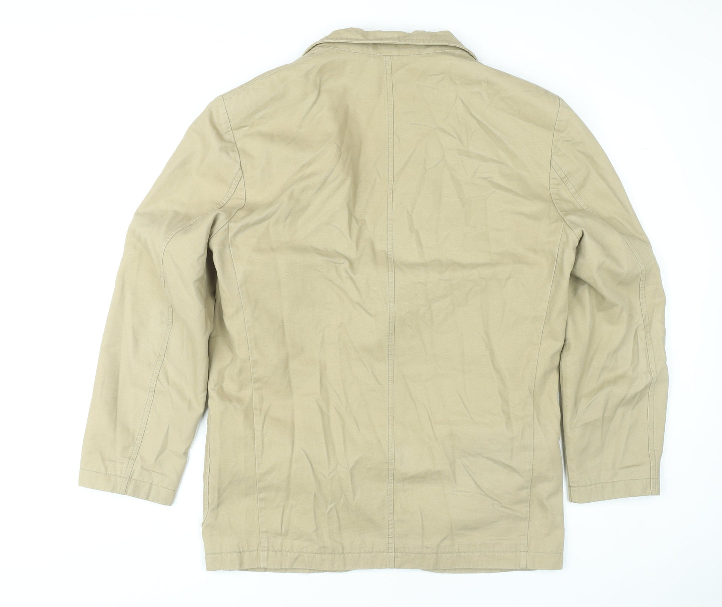 Mens UK Size 39 Marks and Spencer Beige Basic Jacket