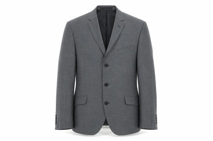 Marks and Spencer Men Grey Wool Blend Blazer Jacket 42 M Regular