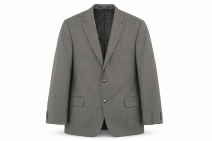 Return Men's Brown Check Blazer Size 38 Regular Fit Notch Lapel