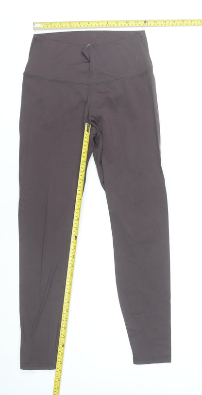 Athlecia Womens Brown Slim Fit Leggings Size 12 Activewear