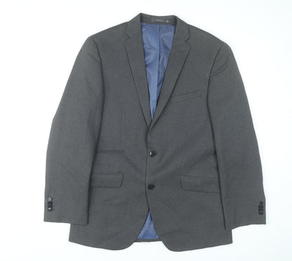 Taylor & Wright Men's Grey 38R Blazer Jacket Regular Fit