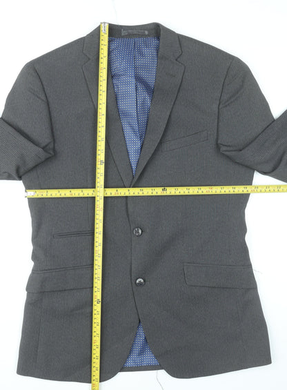 Taylor & Wright Men's Grey 38R Blazer Jacket Regular Fit