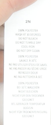 Boohoo Women’s White Off Shoulder Bell Sleeve Blouse UK 12