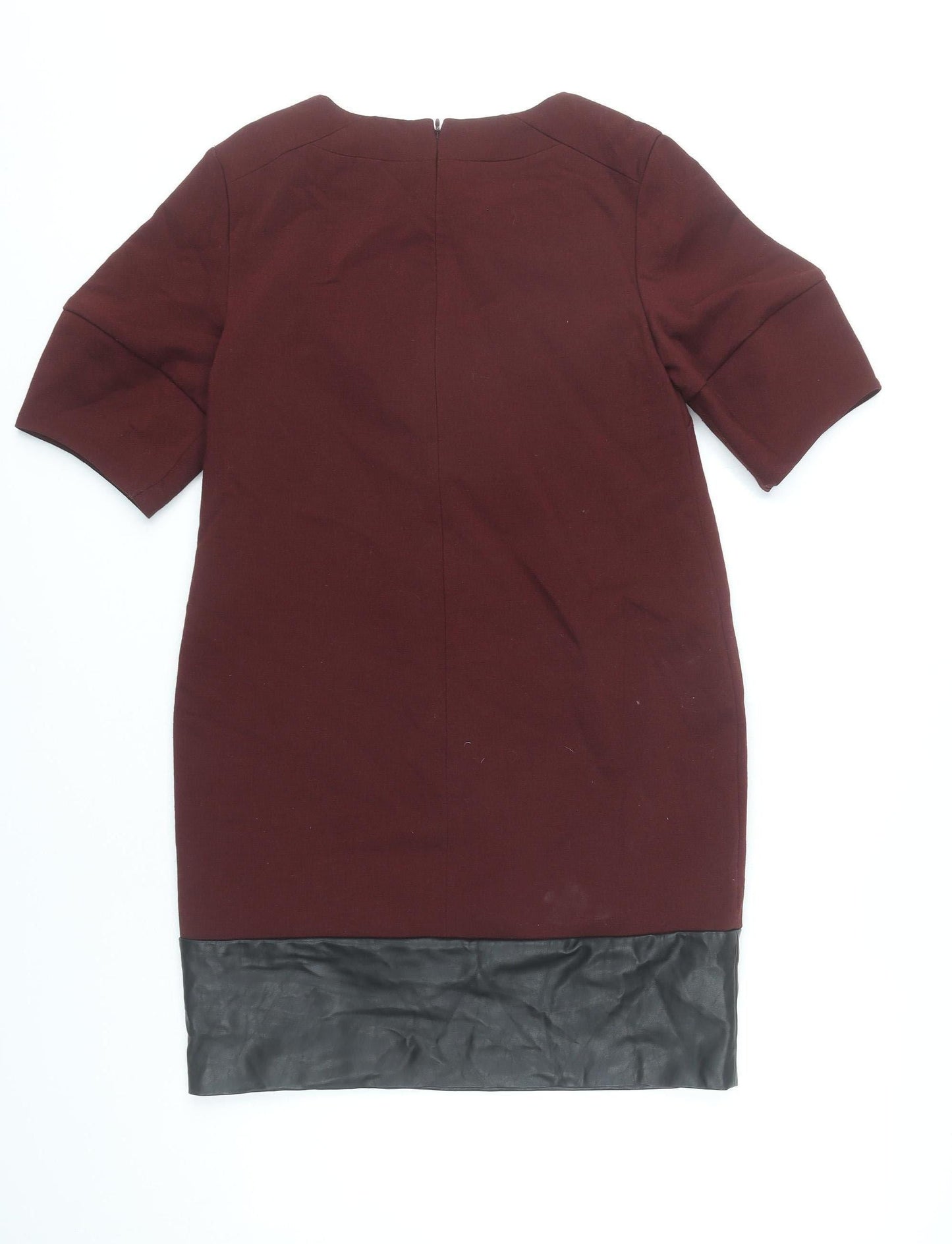 Banana Republic Women’s Red Shift Dress Size 6 Half Sleeve Knee Length