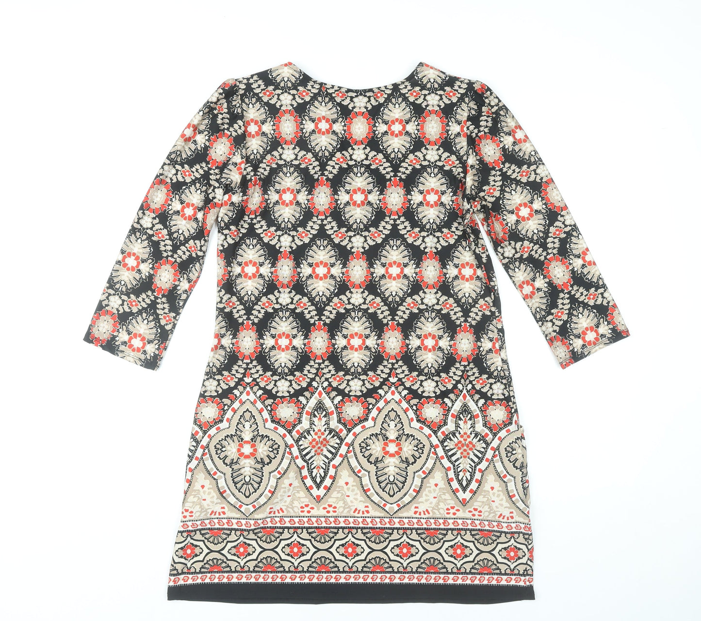 Wallis Women’s Multicoloured Knee Length Shift Dress Size 10