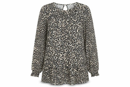 Tu Women’s Multicoloured Leopard Print Shift Dress Size 14