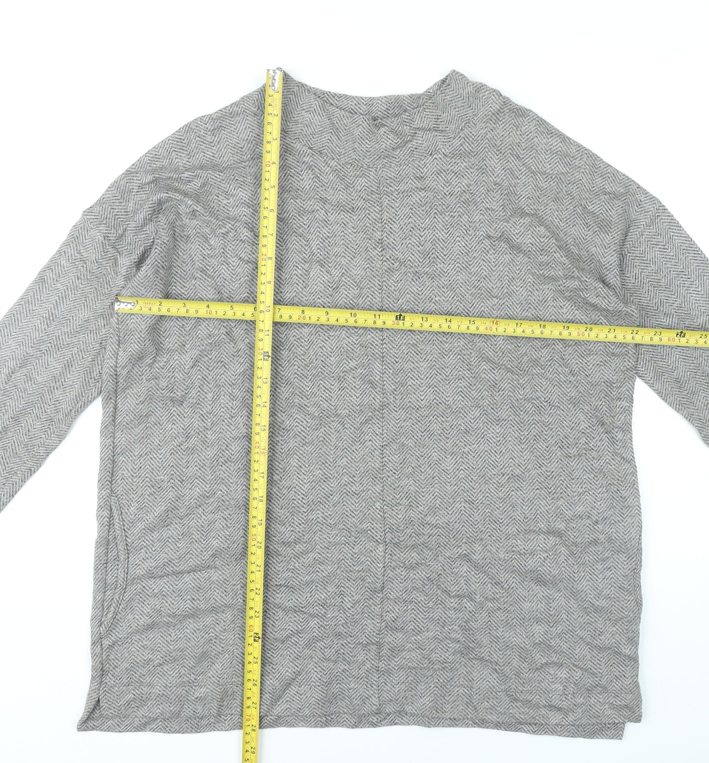 Womens UK Size S Masai Grey Tunic Blouse