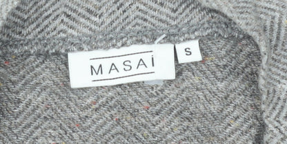 Womens UK Size S Masai Grey Tunic Blouse