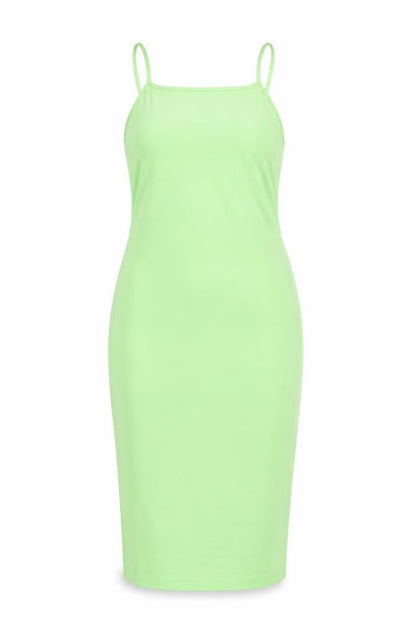 PrettyLittleThing Women’s Green Size 14 Bodycon Midi Party Dress