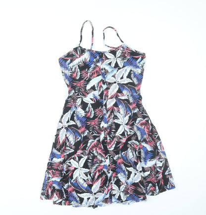 Dorothy Perkins Women’s Multicoloured Floral Skater Dress Size 10