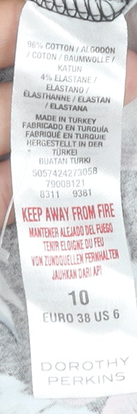 Dorothy Perkins Women’s Multicoloured Floral Skater Dress Size 10