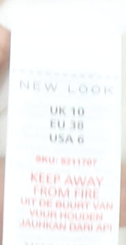 New Look Women White Size 10 Camisole Spaghetti Strap Tank Top