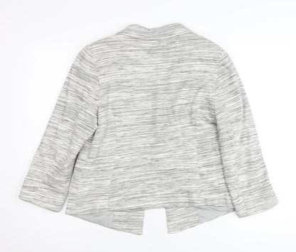 Principles by Ben de Lisi Women’s Grey Striped Blazer Jacket Size 12