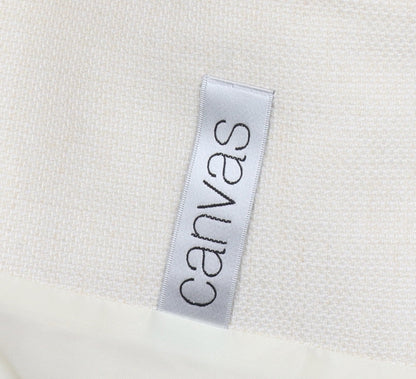 Canvas Women’s Ivory Size 16 Single-Breasted Suit Jacket