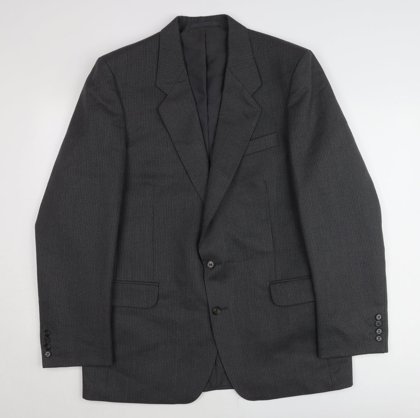 Centaur Men's Grey Wool Blazer Jacket 42L Classic Formal Wear