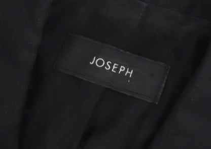 Joseph Men's Black 36 Slim Fit Single-Breasted Blazer Jacket