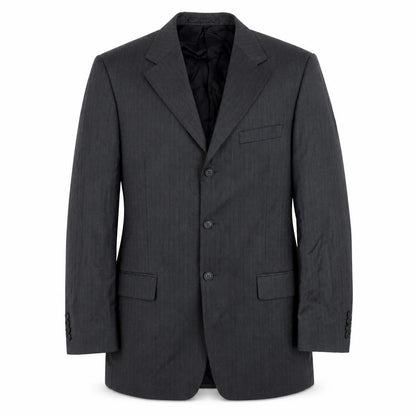 Marks and Spencer Men’s Grey Wool Pinstripe Blazer Jacket 40L