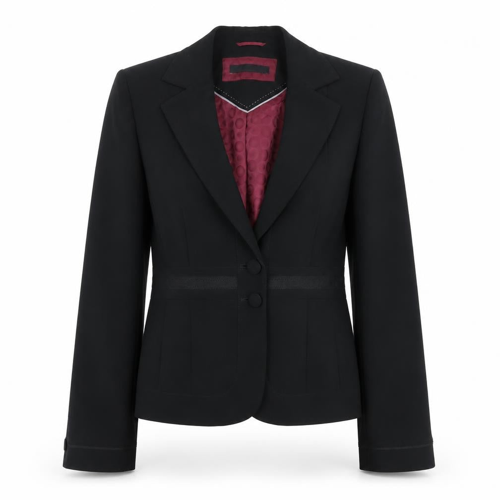 Womens UK Size 10 NEXT Regular Black Suit Jacket