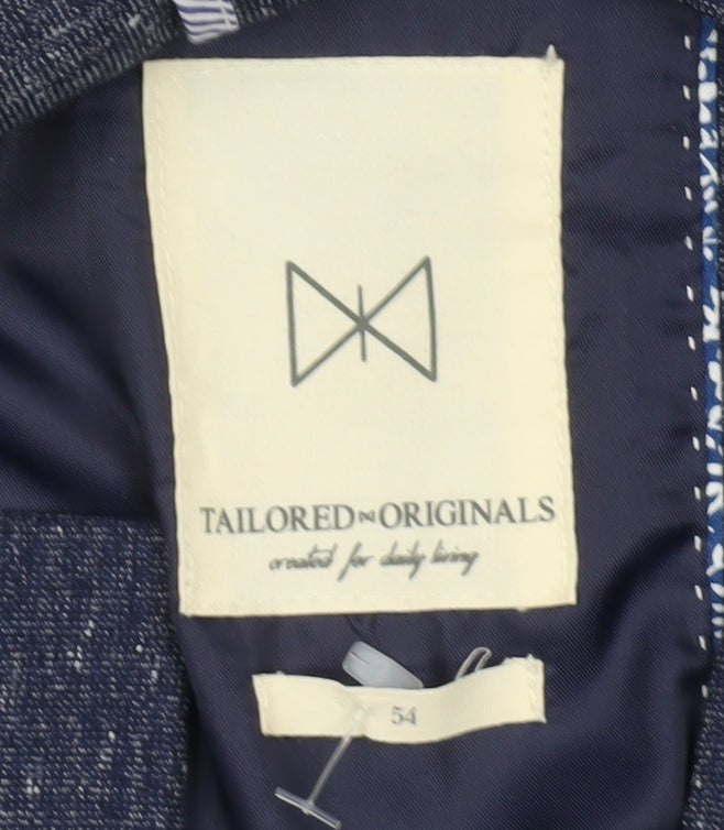 Tailored Originals Men’s Blue Blazer Jacket Size 54 Regular Fit