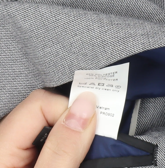River Island Men’s Grey Slim Fit Blazer Jacket UK 36R
