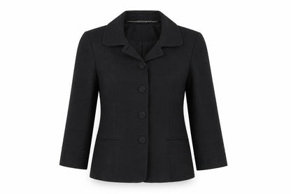 Womens UK Size 10 Jasper Conran Regular Black Blazer