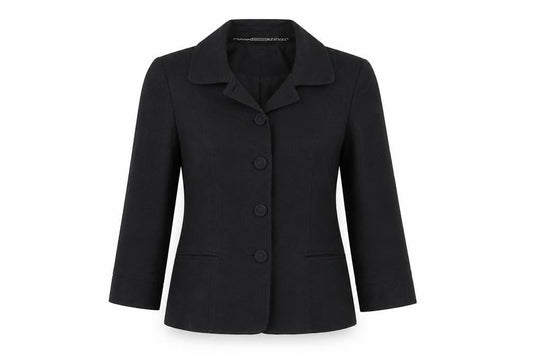 Womens UK Size 10 Jasper Conran Regular Black Blazer