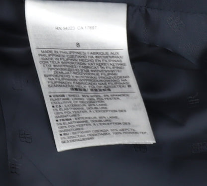 Banana Republic Women’s Blue Wool Blend Blazer Size 12 Two-Button Jacket