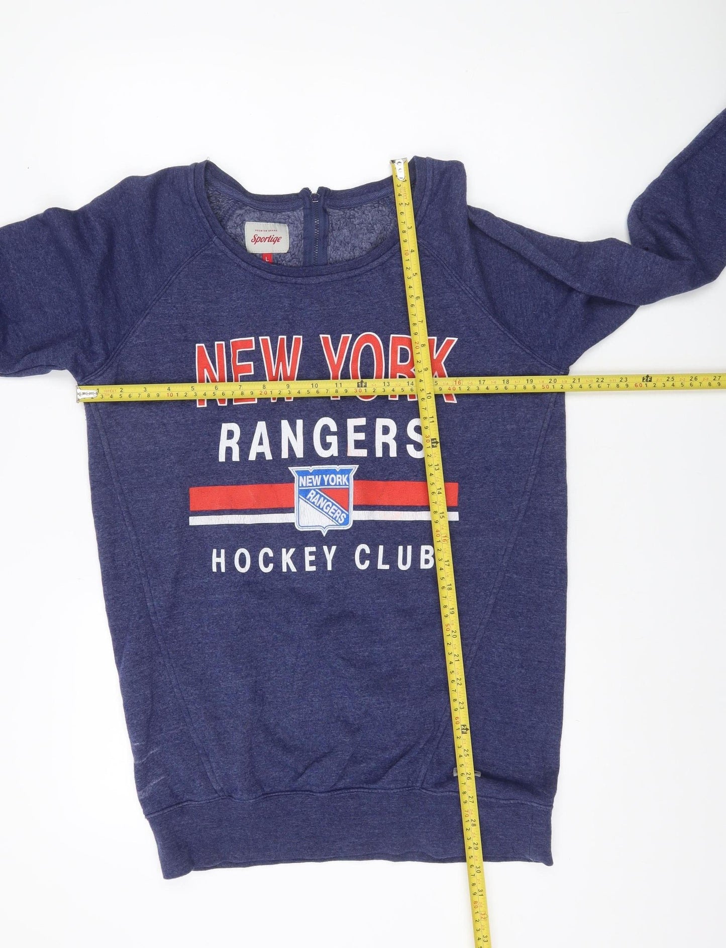 Sportiqe Women’s Blue New York Rangers Sweatshirt L Hockey Club