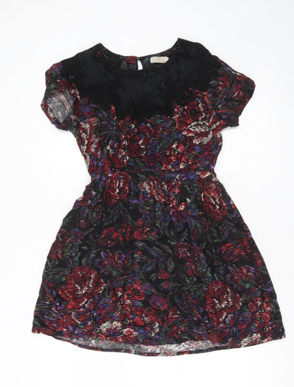 Pins and Needles Women’s Multicoloured Floral Shift Dress S