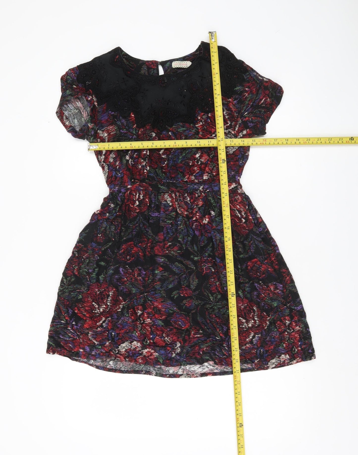 Pins and Needles Women’s Multicoloured Floral Shift Dress S
