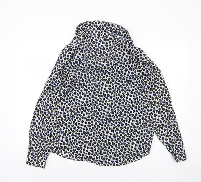 Never Fully Dressed Women’s Multicoloured Animal Print Button-Up Shirt Size M
