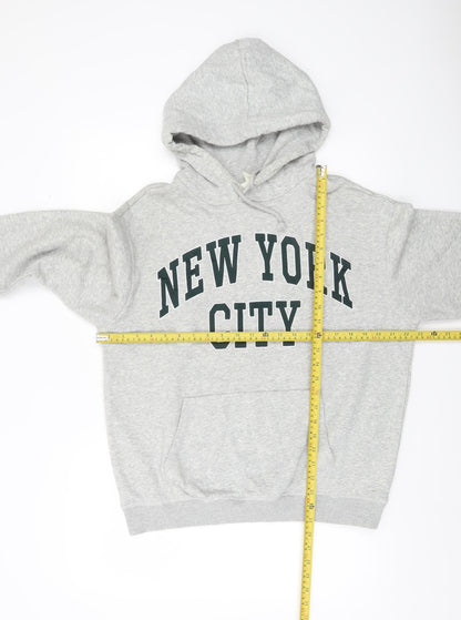 Mens UK Size S H&M Grey Pullover Hoodie