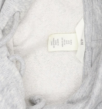 Mens UK Size S H&M Grey Pullover Hoodie