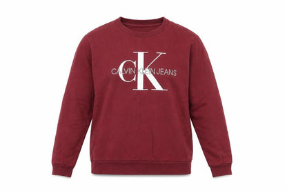 Calvin Klein Jeans Women's Red Pullover Sweatshirt Size S Logo
