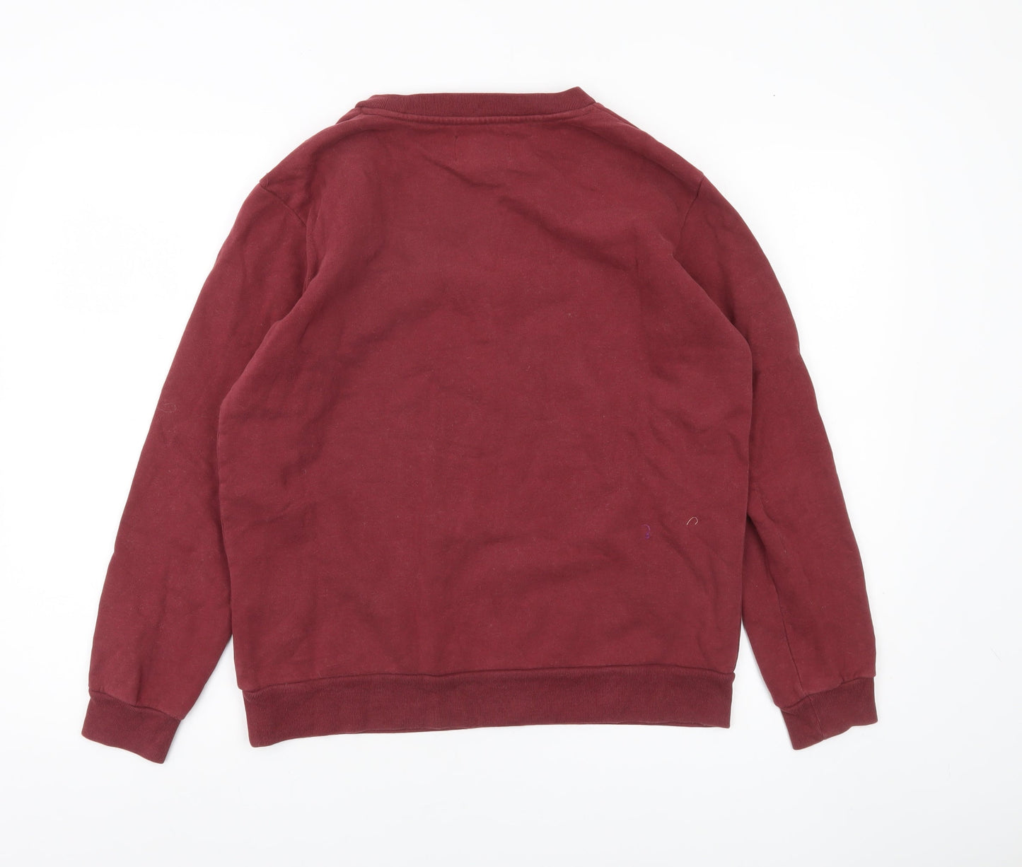 Calvin Klein Jeans Women's Red Pullover Sweatshirt Size S Logo
