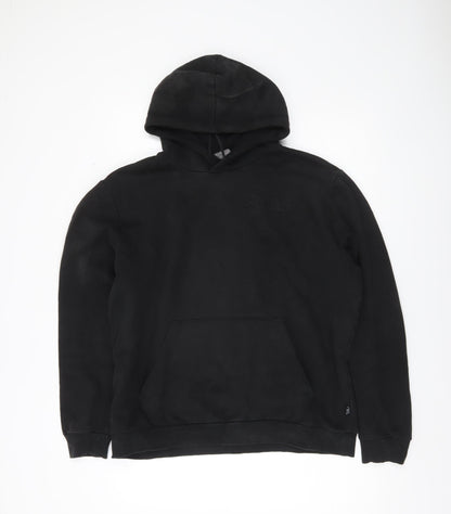 Mens UK Size L PUMA Black Pullover Hoodie