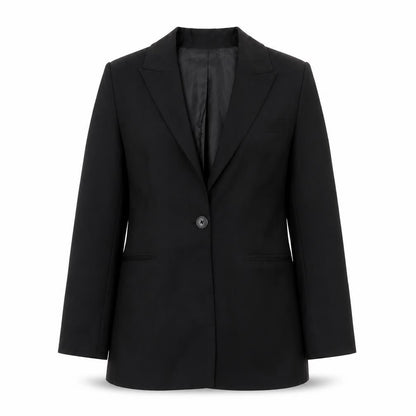Womens UK Size 8 Stradivarius Regular Black Blazer