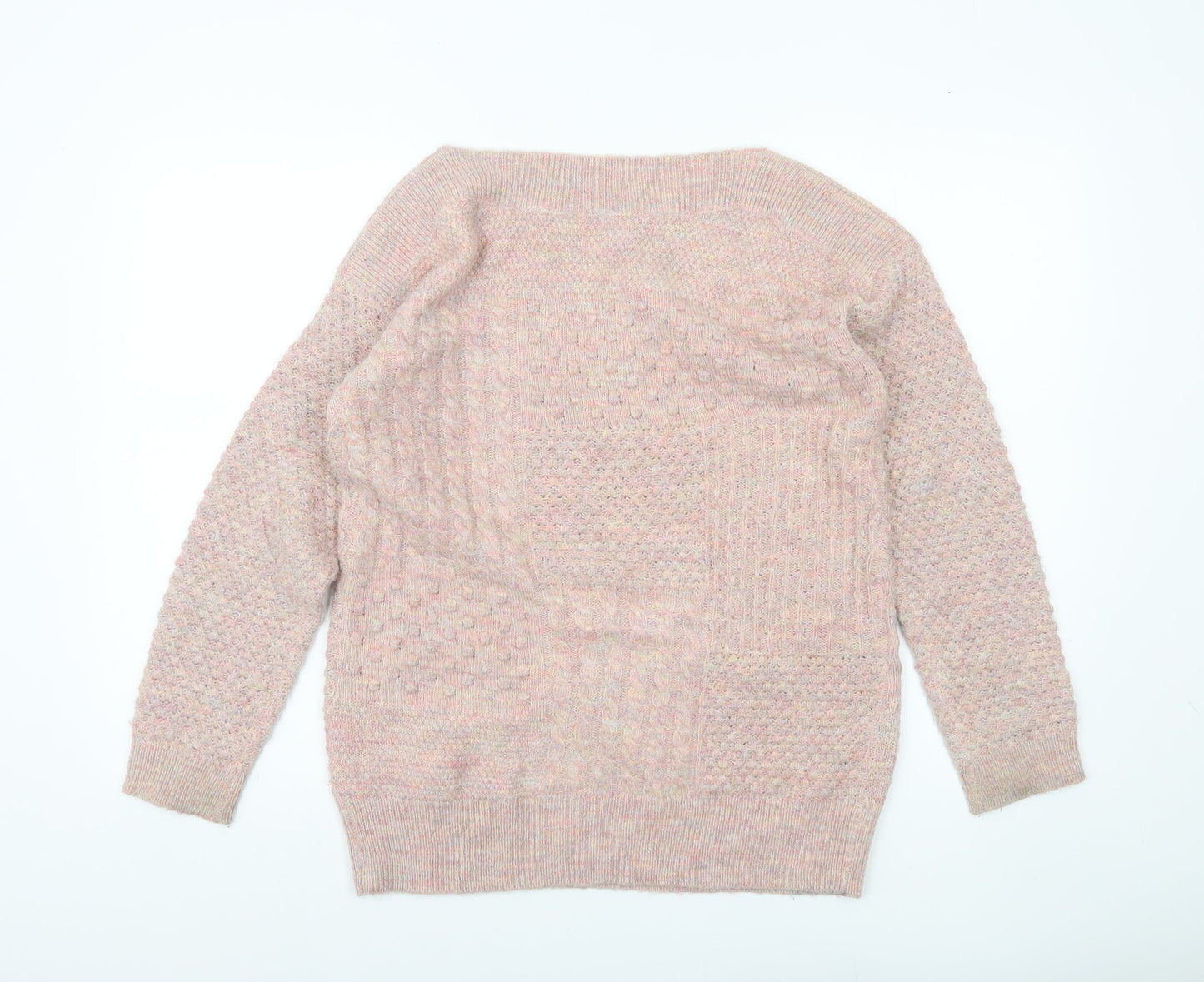 Womens UK Size 6 Marks and Spencer Pink Pullover Jumper