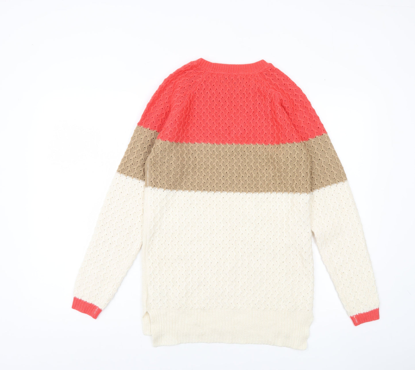 Womens UK Size 6 NEXT Multicoloured Pullover Jumper