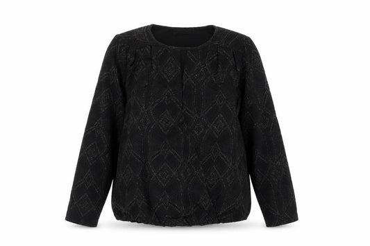 Womens UK Size S Wallis Black Tunic Blouse