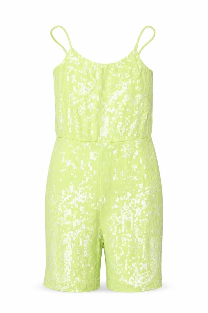 Womens UK Size XS Motel One-Piece Green Playsuit