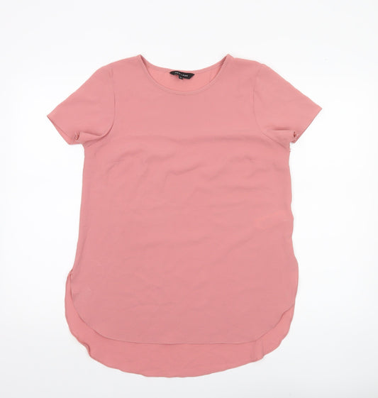 New Look Women’s Pink Size 10 Short Sleeve Basic T-Shirt